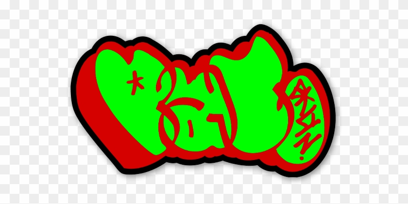 Pat Tag 1 Green Red Sticker - Pat Tag 1 Green Red Sticker #1480797