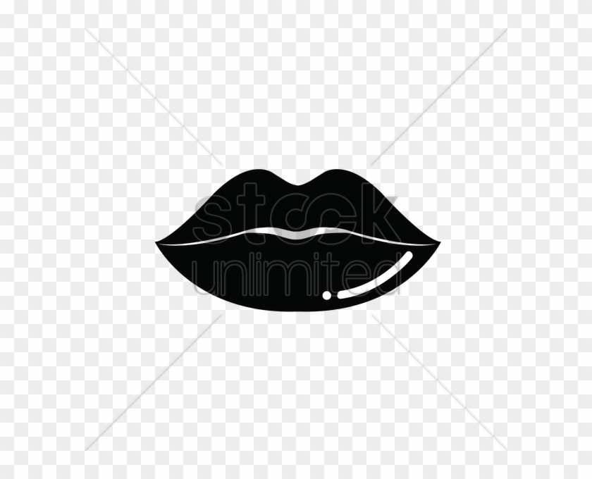 Black And White Lips Vector Png Clipart Clip Art - Black And White Lips Vector Png Clipart Clip Art #1481007