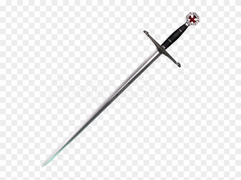 Knights Templar Red Cross Sword - Knights Templar Red Cross Sword #1481176