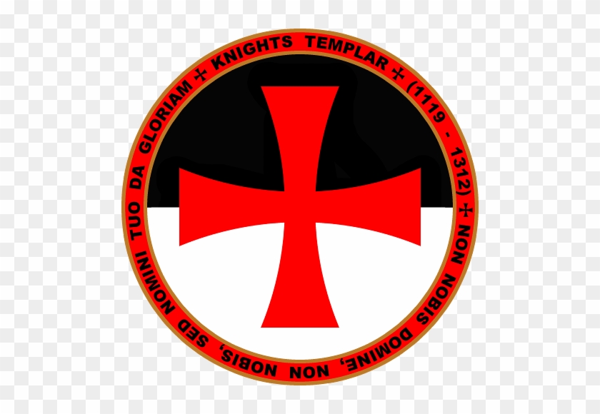 Knights Templar Beauseant With Cross Seal Shirt - Knights Templar Beauseant With Cross Seal Shirt #1481195