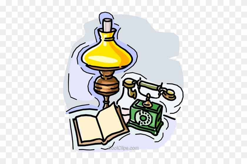 Telephone, Lamp, Address Book Royalty Free Vector Clip - Telephone, Lamp, Address Book Royalty Free Vector Clip #1481807