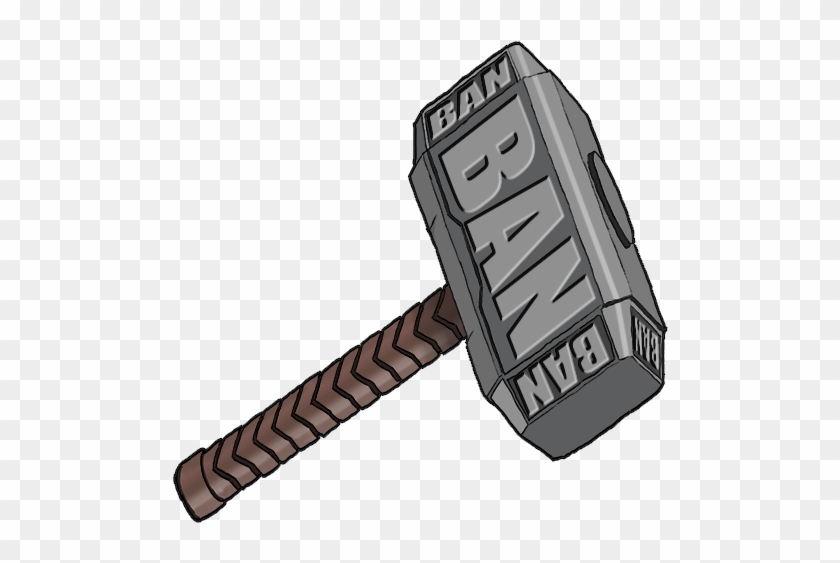 Banned Hammer Png - Banned Hammer Png #1481836