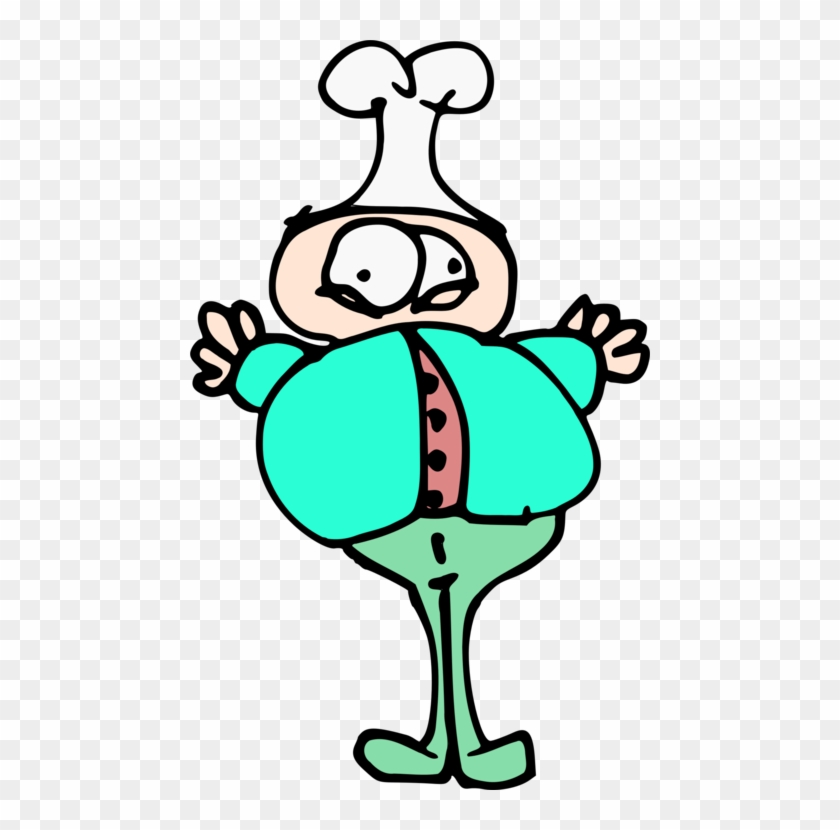 Chef Cartoon Food Inkscape Line Art - Chef Cartoon Food Inkscape Line Art #1481972