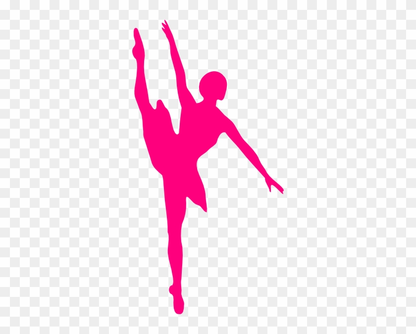 Hot Pink Ballet Dancer Clip Art At Clker - Hot Pink Ballet Dancer Clip Art At Clker #1482132