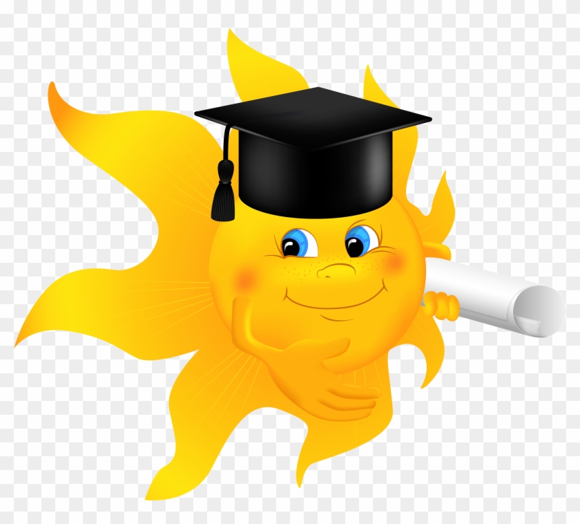 Diploma Clip Art - Sun School Clipart #230981