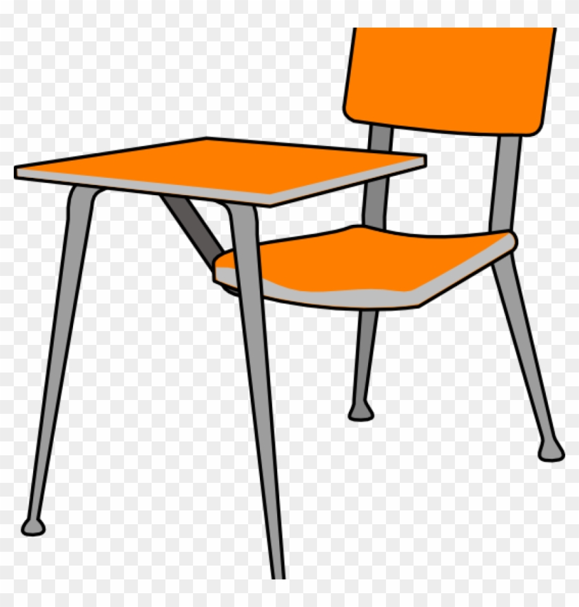 Desk Clipart Student Desk Clip Art At Clker Vector - Desk Drawing Png #231012