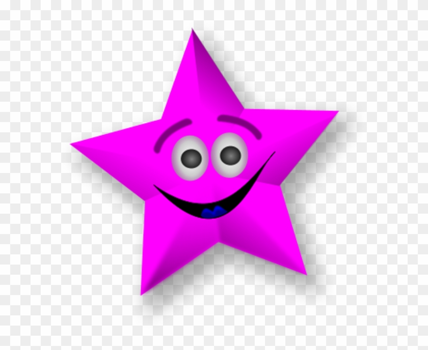 Smiling - Pink Smiling Star #231024