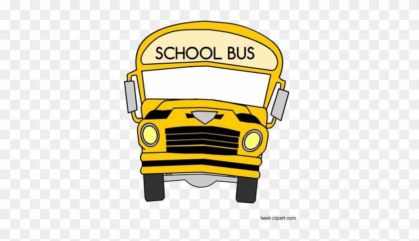 School Bus Front, Free Clip Art - Bus #231033