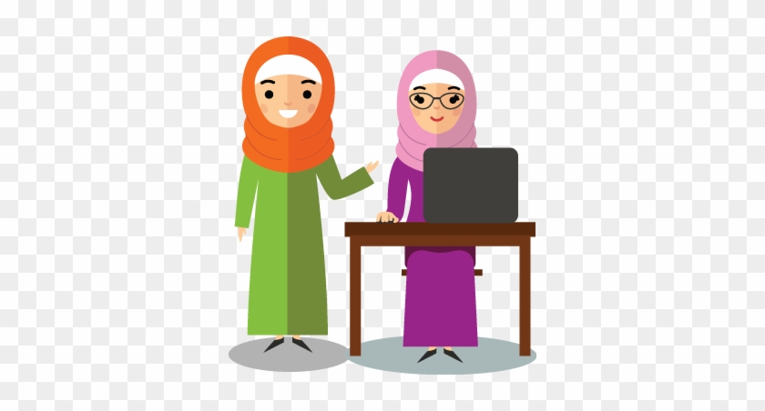 Muslim Kids Tv Is A Valuable Resource For Part Time, - Muslim Teacher Clipart Png #231294