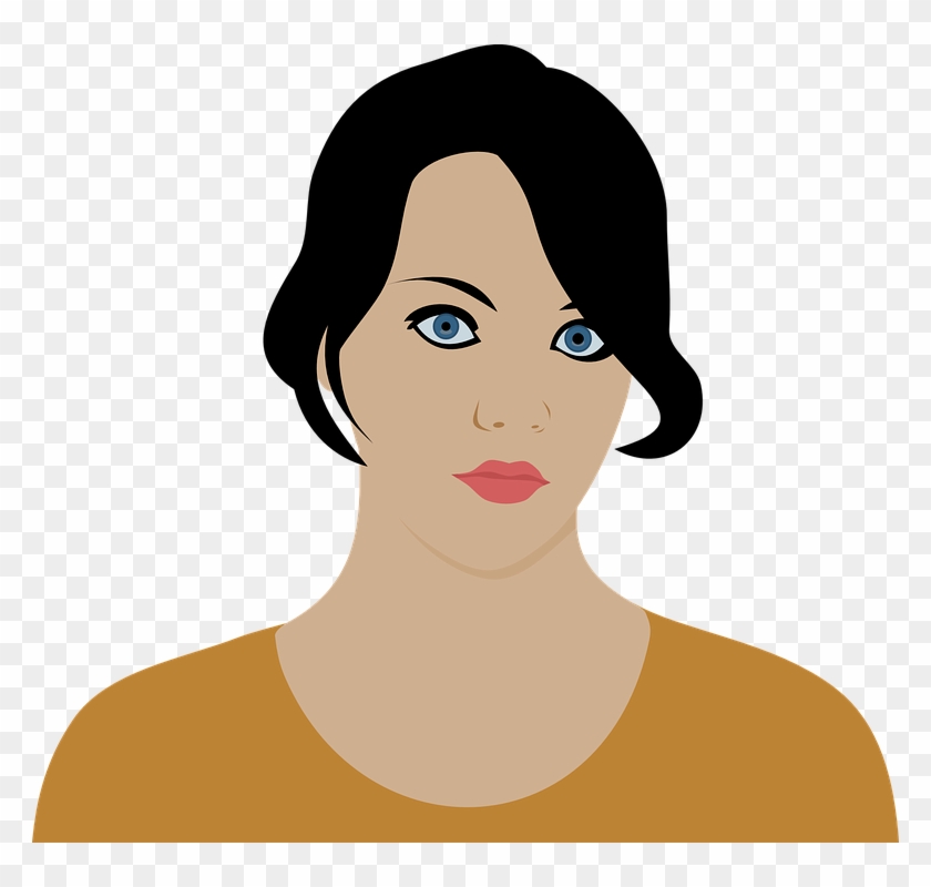 Brown Hair Clipart Teacher Face - Woman Images Clip Art #231344