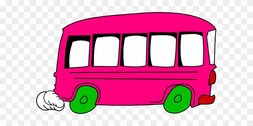 Pink Clipart School Bus - Bus Stop Toy Shop #231362