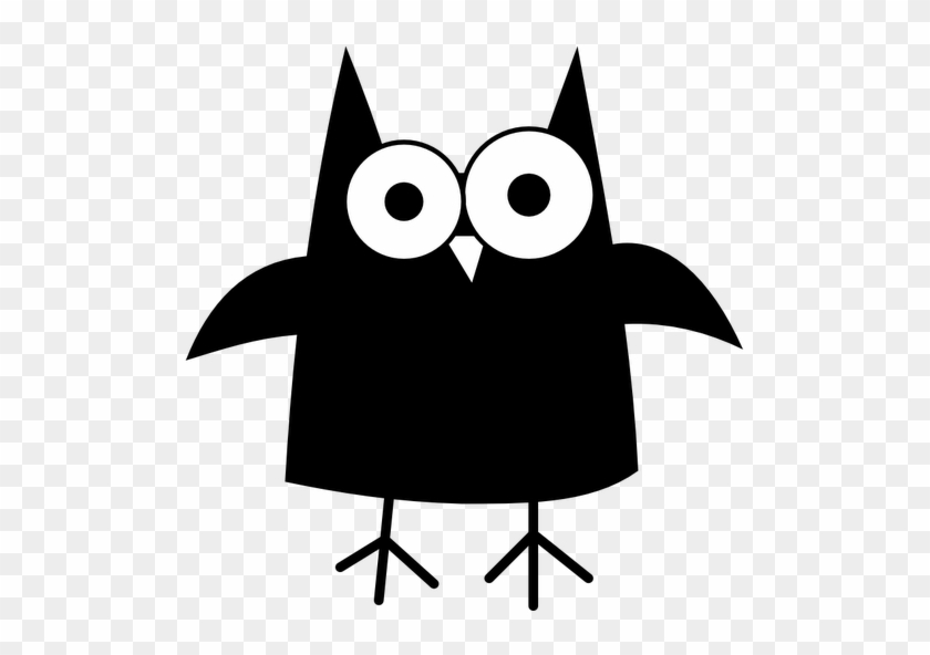 Halloween Owl Clipart Free - Owl Clip Art Black #231402