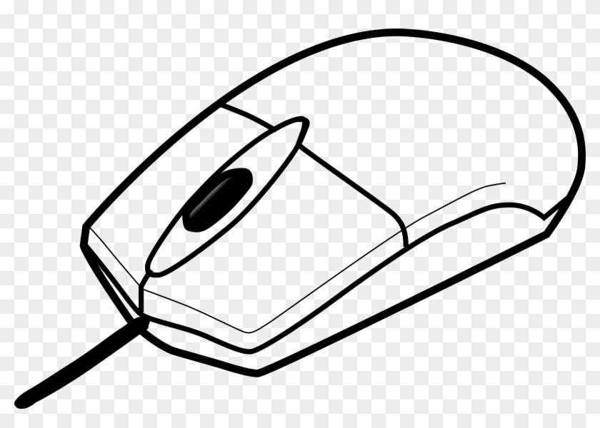 Onlinelabels Clip Art - Computer Mouse For Coloring #231795