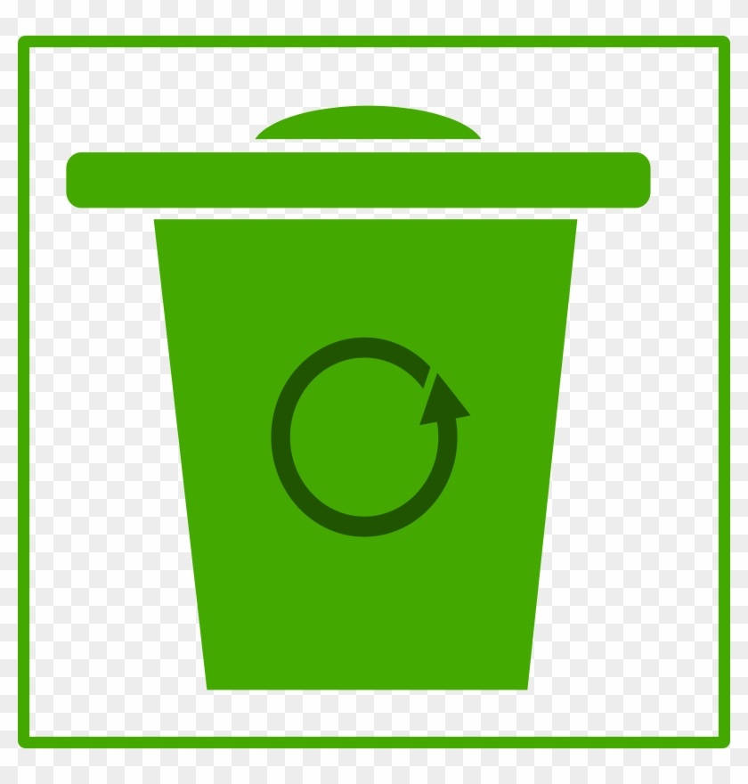 Eco Green Trash Icon - Geri Dönüşüm Png Icon #231814