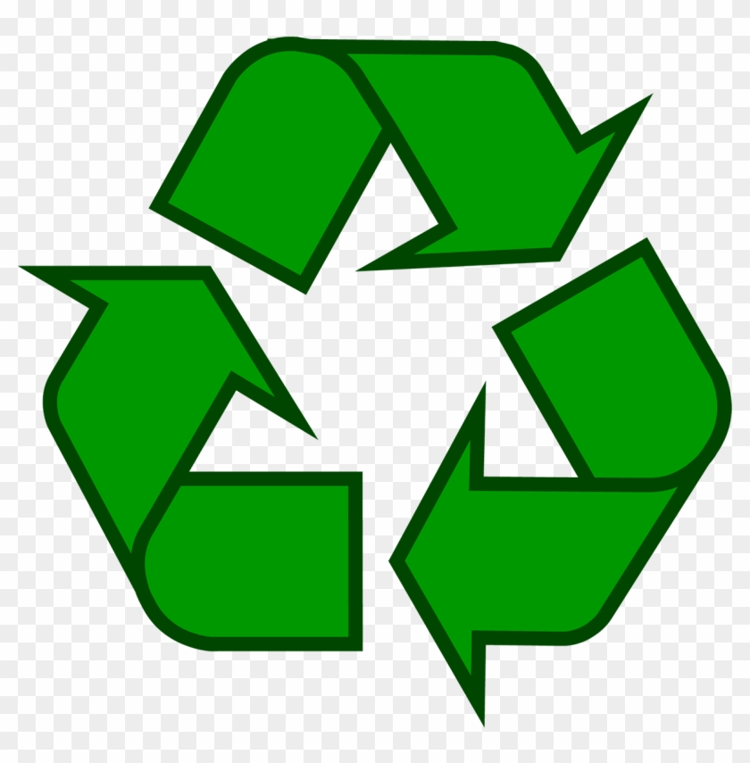 Recycling Symbol Icon Outline Sol - Symbol For Recycle Paper #231823