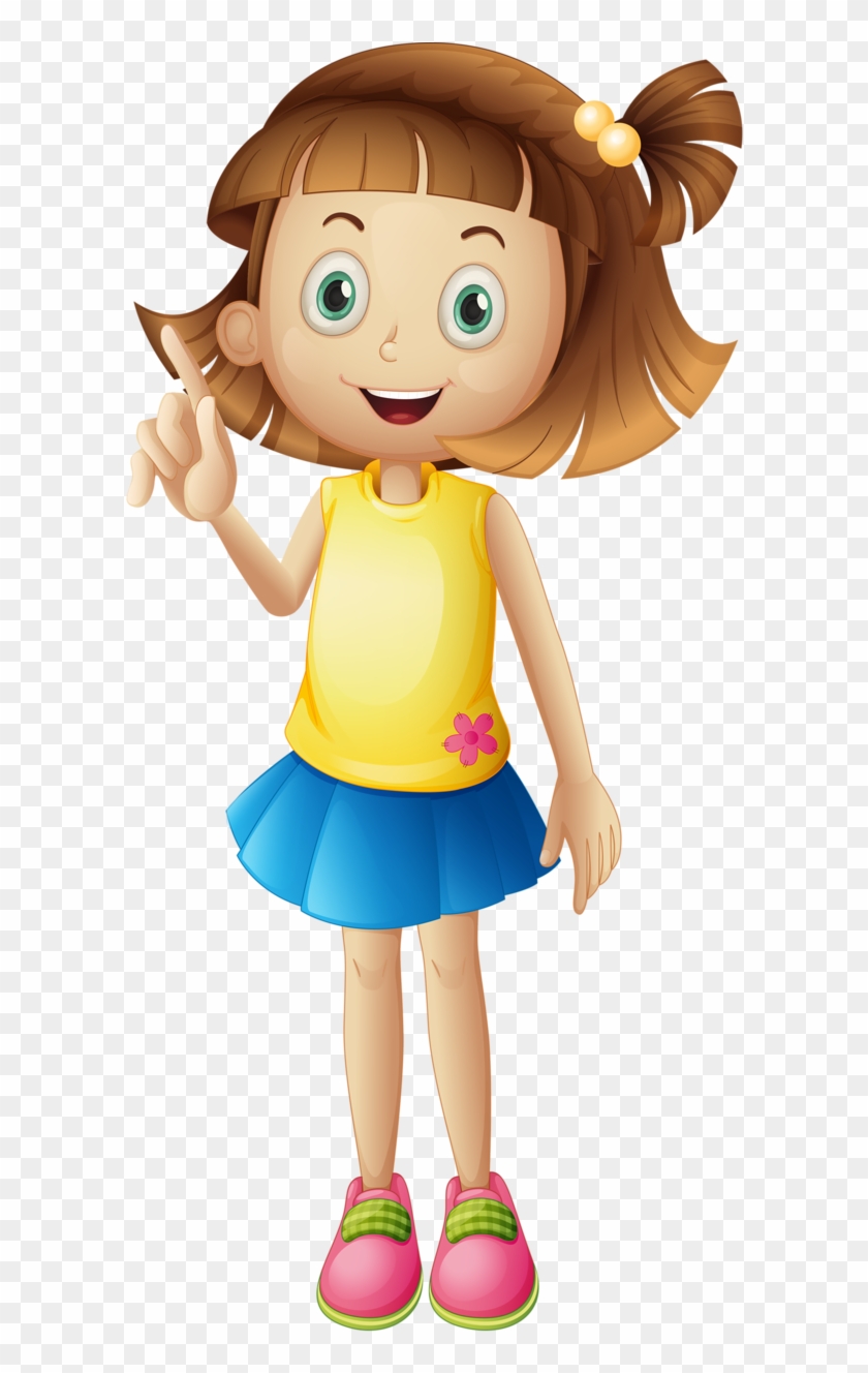 Child Cartoon Girl - Free Transparent PNG Clipart Images Download