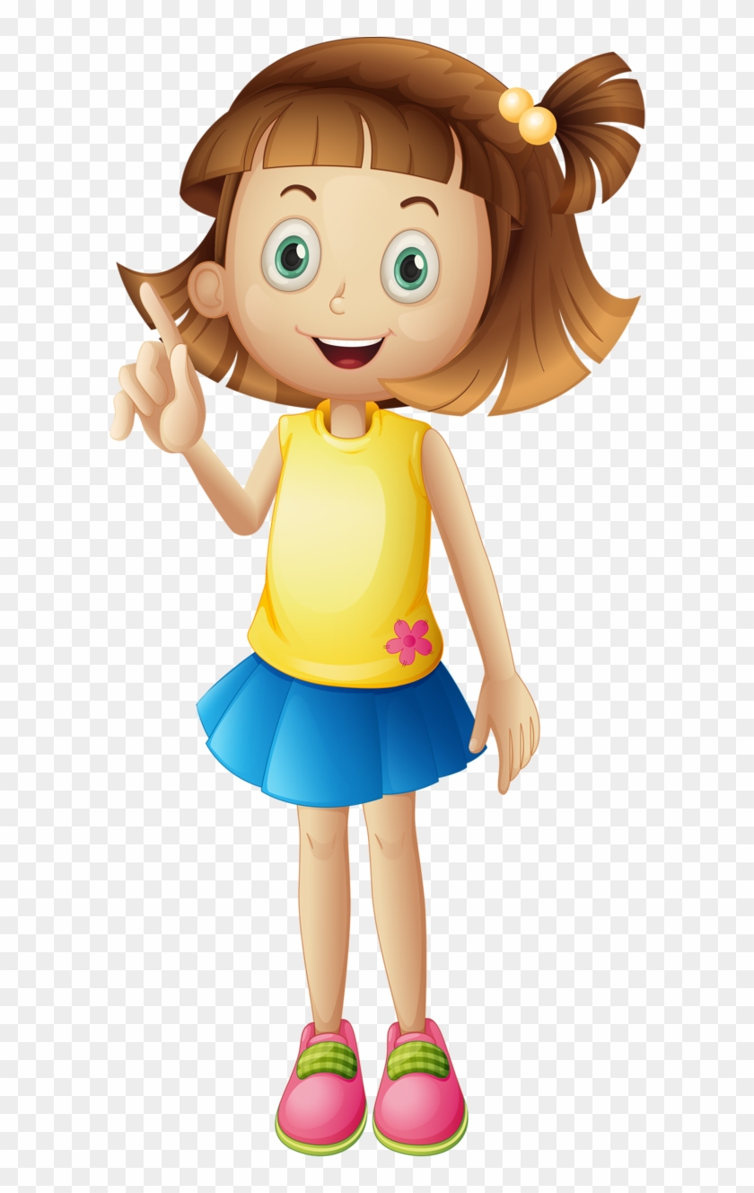 Child girl animation