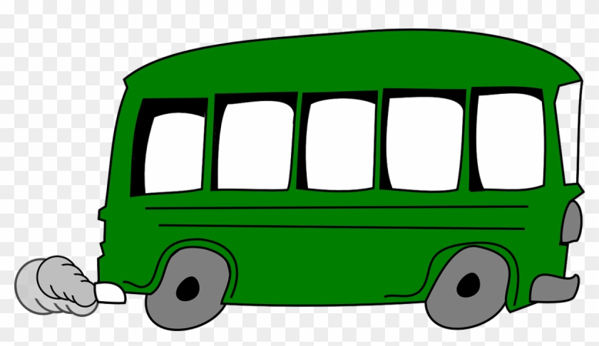 Green Bus Clipart Clip Art At Clker Com Vector Online - Bus Stop Toy Shop #232050