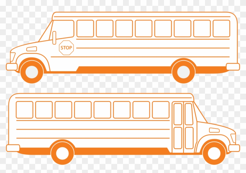 Big Image - Schoolbus Outlines #232055