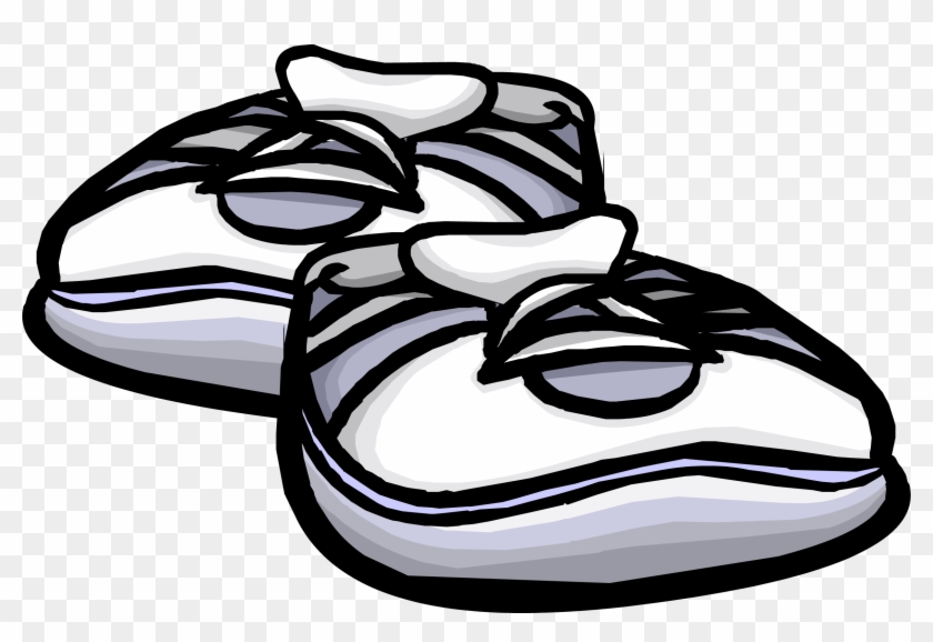 Club Penguin Wiki - Club Penguin White Sneakers #232103