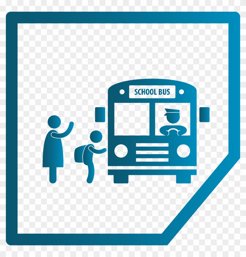 School Runs - School Bus Pictogram #232119