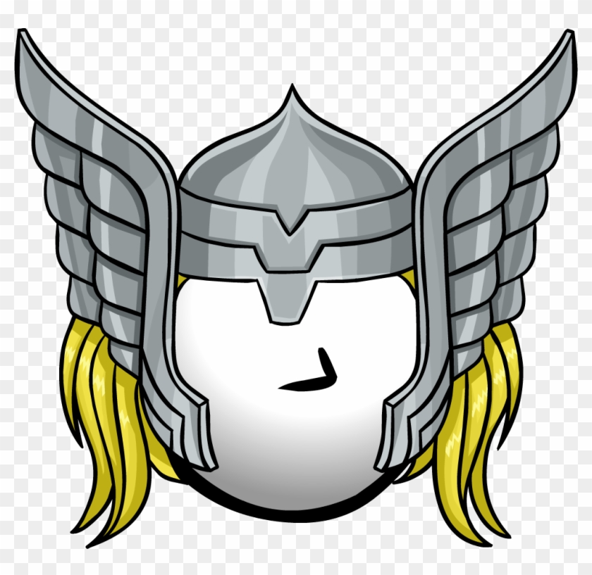 Thor Clipart Hulk - Thor Helmet Clipart #232132