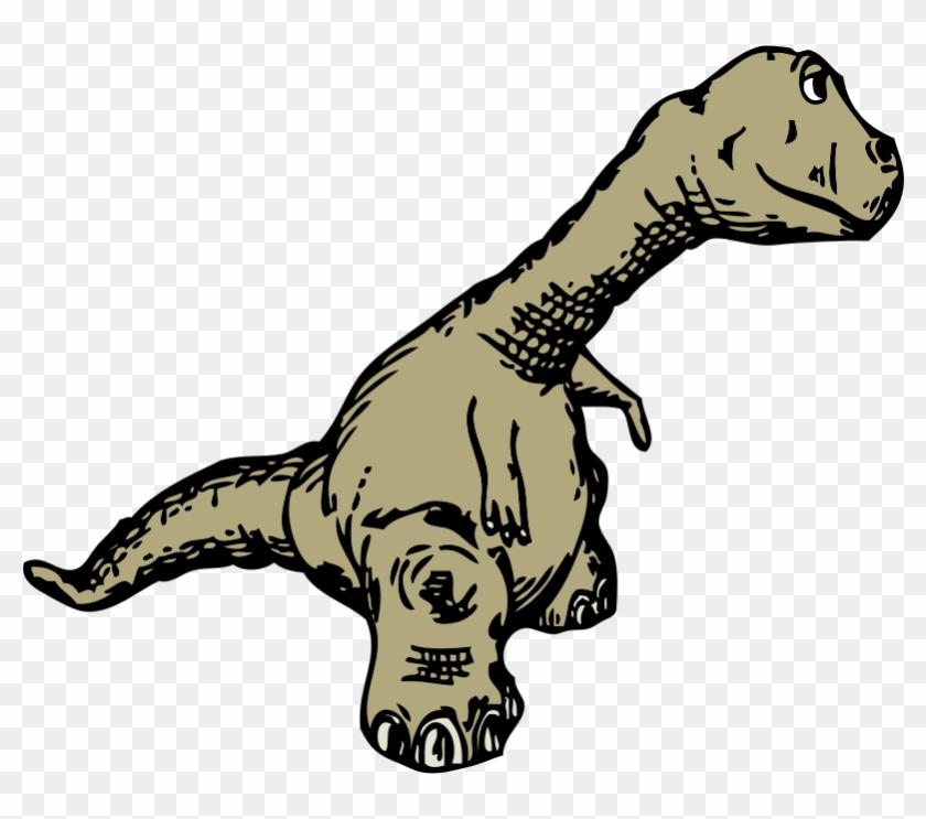 Clipart - Dinosaur Sideview - Moving Picture Dinosaur Animation #232143