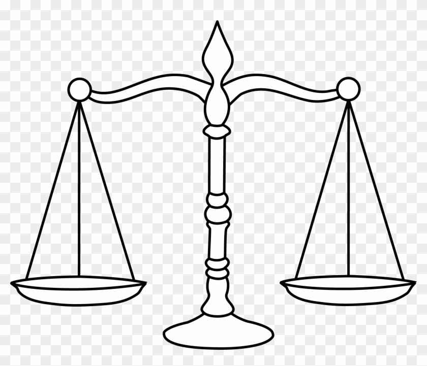 Scale Clip Art Many Interesting Cliparts Balance Scale - Balance Coloring Pages #232222