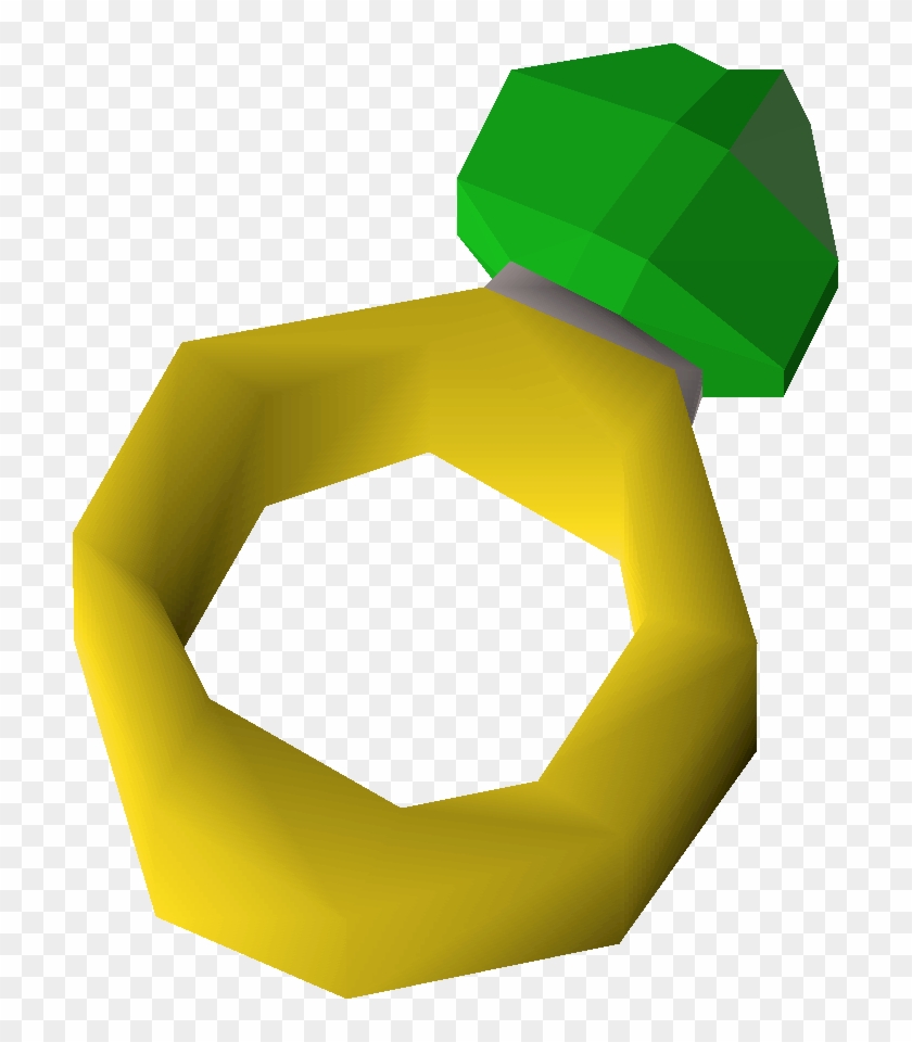 Emerald Ring Detail - Ring Of Dueling Osrs #232364