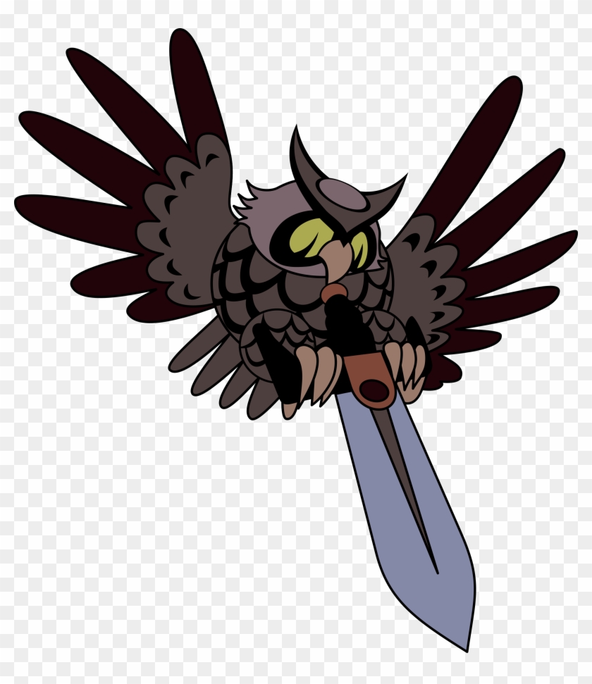 Free To Use Owl Clip Art - Owl With Sword #232414