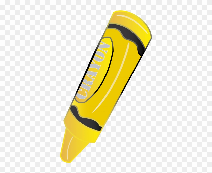 Yellow Crayon Clipart Clipart Kid - Yellow Crayon Clipart - Full Size ...
