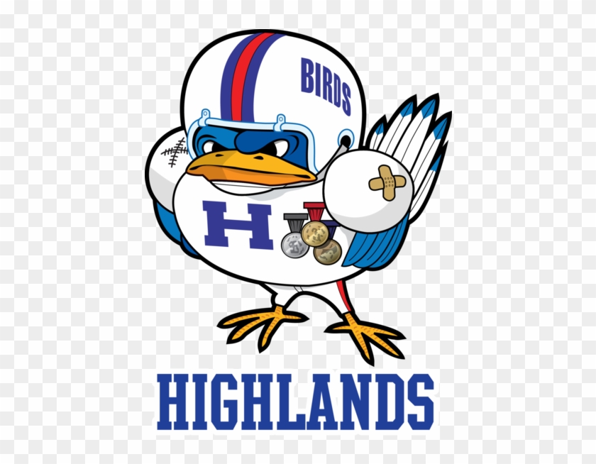 Bluebird Clipart Highlands High School - Highlands High School Bluebirds #232595