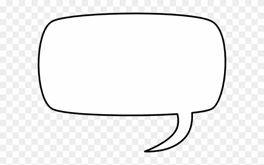 Speech Bubble Clip Art - Speech Bubble White Png #232786