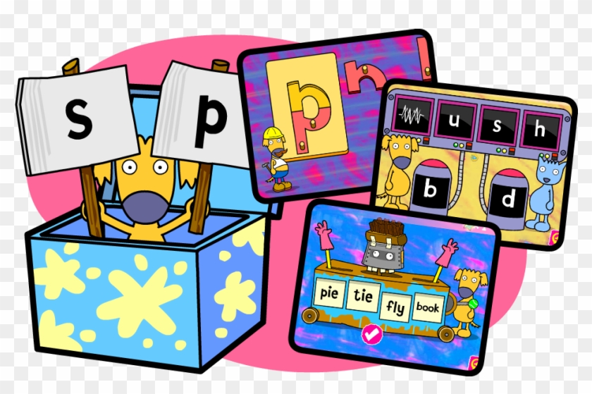 Games For Revising Phonics And Literacy - Literacy Games Clipart #232837