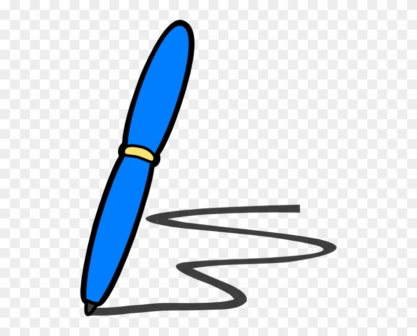 Writing Clipart Free Images 2 - Writing Pen Clip Art #233136