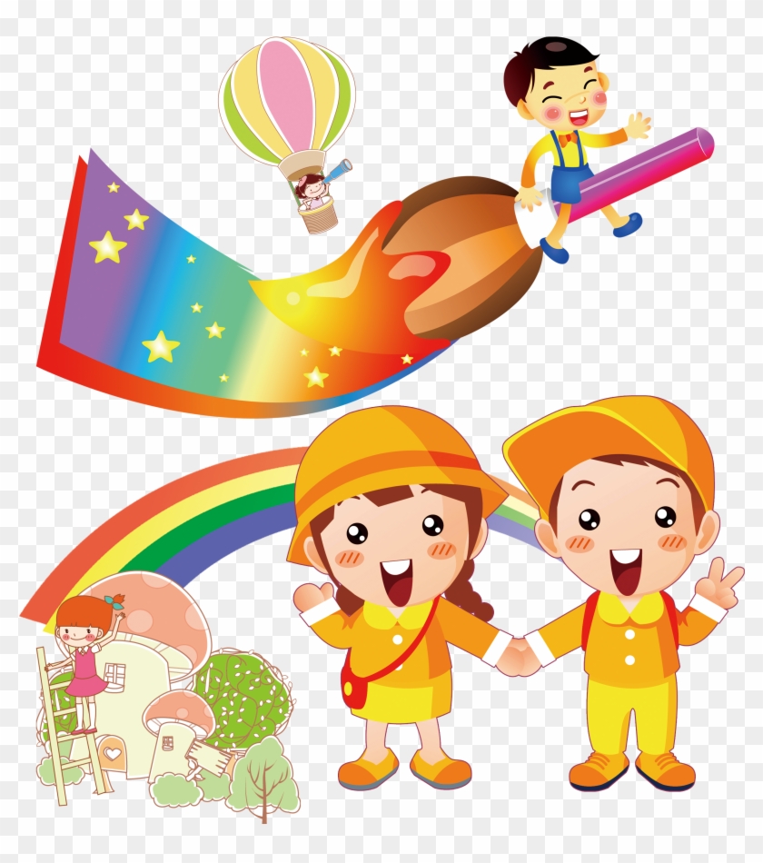 Early Childhood Education Cartoon Early Childhood Education - Png Images Of School Kids #233160