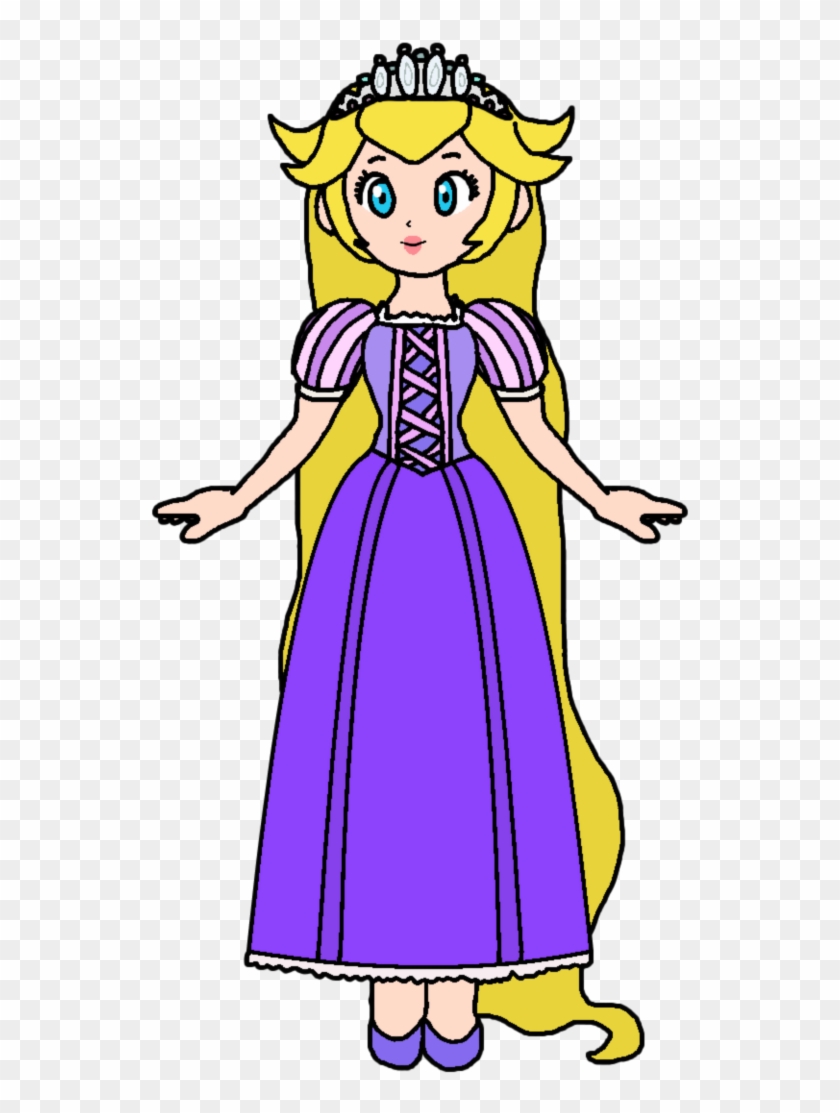 Rapunzel By Katlime - Star Butterfly As Peach #233245