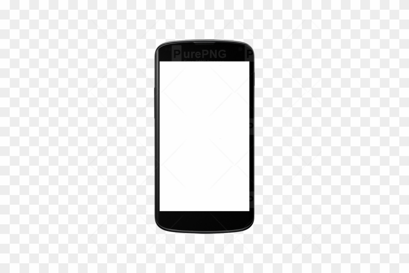 Black Android Smartphone Clipart Png Image - Smartphone Clipart #233431