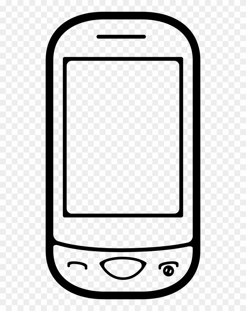 Mobile Phone Outline Comments - Outline Images Of Mobile Phone #233450
