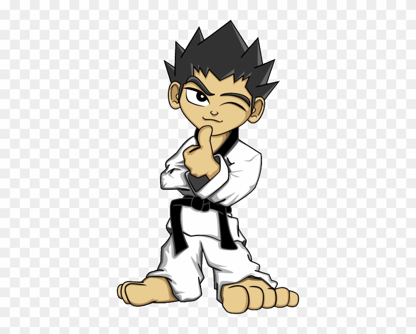 We Offer Training For Children, Teens, And Adults - Taekwondo Master Cartoon  - Free Transparent PNG Clipart Images Download