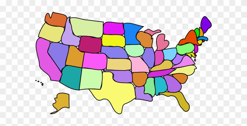 Usa Map With State And Capital Names #233516