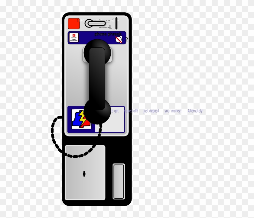 Phone Clipart Payphone - Clip Art Pay Phone #233533