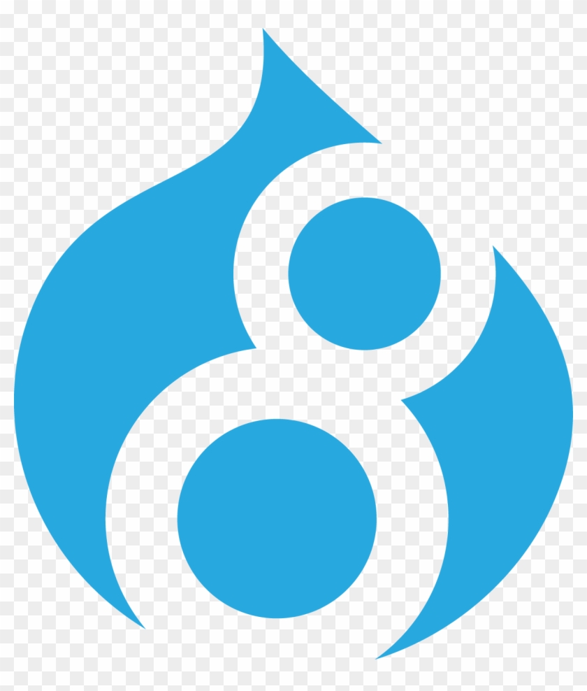 After Months Of Hype And Hyperbole, Drupal 8 Was Released - Drupal 8 Logo Svg #233582