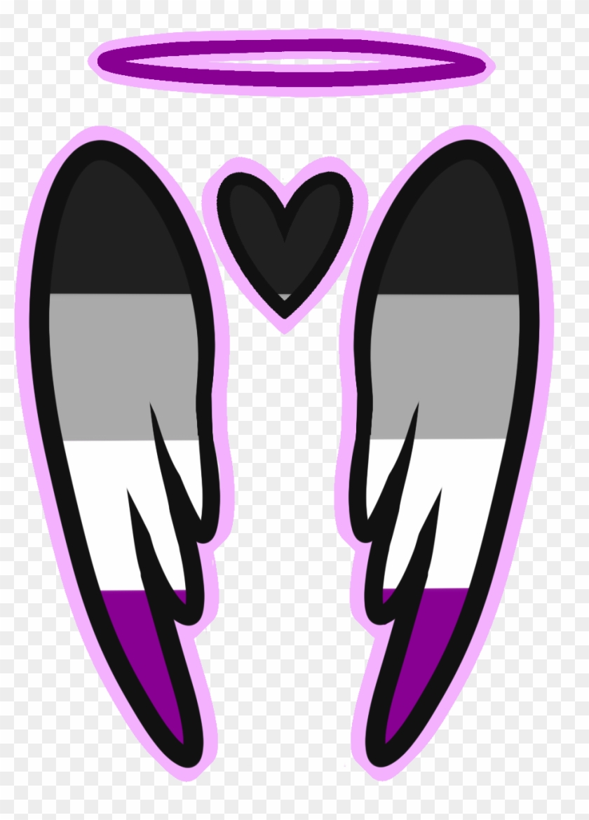 Angel Wings Clipart - Bi Flag Angel Wings #233782