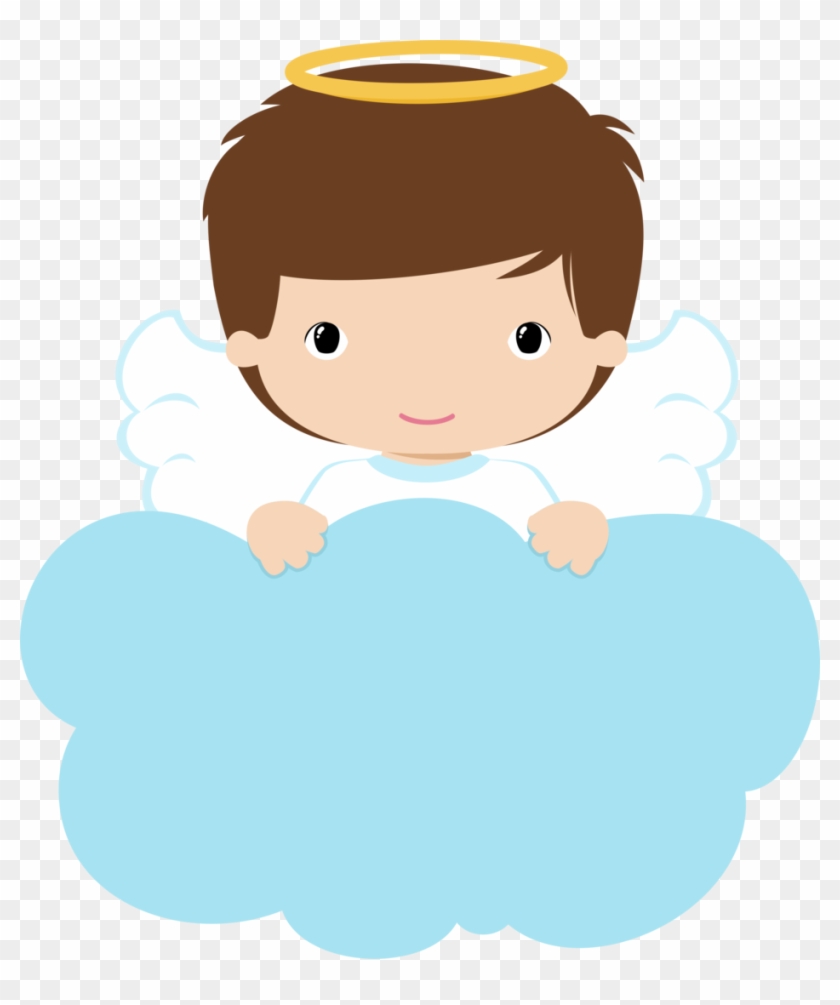Baby Boy Angel Clipart 4 By Lori - Christening Clipart #233785