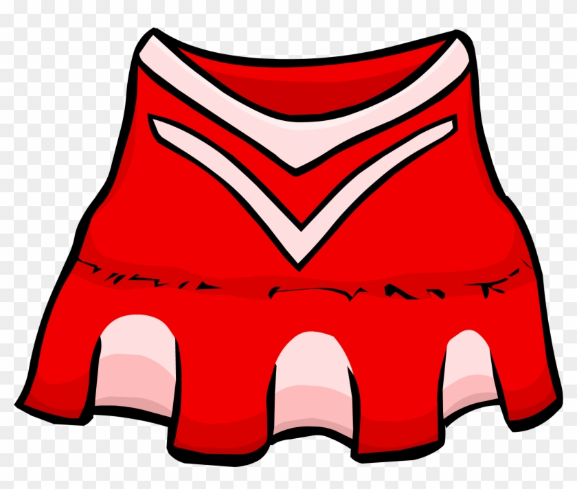 Red Cheerleader Outfit - Club Penguin Cheerleader Outfit #233847