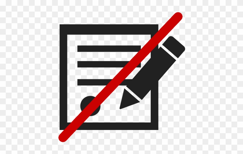 Absolutely No Contracts - Write This Down Icon #233887