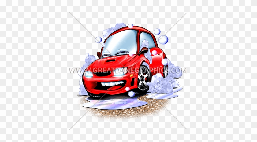 Car Wash Production Ready Artwork For T-shirt Printing - Car Wash Production Ready Artwork For T-shirt Printing #1482415
