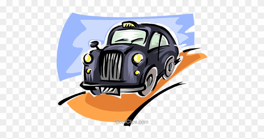 Old Fashioned Taxicab Royalty Free Vector Clip Art - Old Fashioned Taxicab Royalty Free Vector Clip Art #1482643