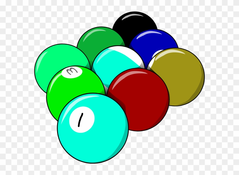 9 Ball Pool Clip Art Clipart - 9 Ball Pool Clip Art Clipart #1482760